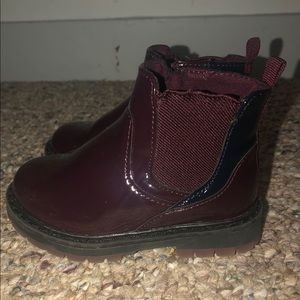 Zara Patent Leather Boots